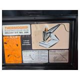 ? Mixed Hand Tools, Art Supplies, Storage Boxes and Cat Poster Lot