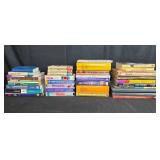 Collection of Books, VHS Tapes, and Reference Materials