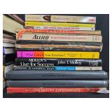 Collection of Books, VHS Tapes, and Reference Materials