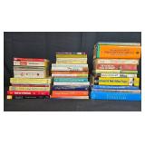 Collection of Assorted Hardcover and Paperback Books