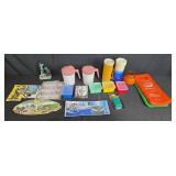 Garden and Household Mixed Lot: Pitchers, Storage Containers, Plant Accessories, Decor Items