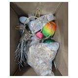 Garden and Household Mixed Lot: Pitchers, Storage Containers, Plant Accessories, Decor Items