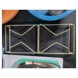 Household Miscellaneous Lot with Sony SS-U31 Speakers, Headphones, Planters, and Kitchenware