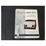 Vintage E.F. Johnson Match Box Antenna Coupling System with Manuals and Accessories