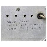 Vintage E.F. Johnson Match Box Antenna Coupling System with Manuals and Accessories