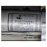 Vintage E.F. Johnson Match Box Antenna Coupling System with Manuals and Accessories