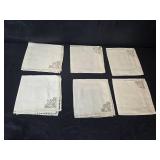 Assorted Vintage Linen Napkins and Doilies Collection