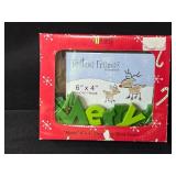 Holiday Decor Collection with Fitz and Floyd Tray, Stockings, Photo Frames and Ornaments
