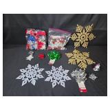Holiday Decor Collection with Fitz and Floyd Tray, Stockings, Photo Frames and Ornaments