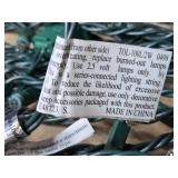 Holiday Ornament Collection with Vintage Wood Animal Puzzle, Chopsticks, and Christmas String Lights