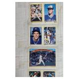 Large Collection of 1990s Baseball Trading Cards Assorted Players