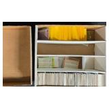 Sports Trading Cards Collection in Organizer Box