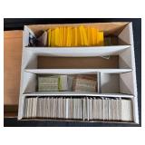 Sports Trading Cards Collection in Organizer Box