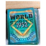 Collection of Sports Trading Cards and World Series Trivia Cards in Box