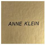 Jewelry Lot with Anne Klein Scarf Tube, Colorful Stud Earrings, Orange "Squishy" Ring