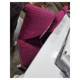 Canadel Dining Table with 8 Fabric Chairs and 2 Leafs