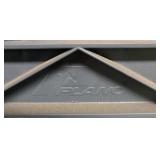 Plano 4-Tier Plastic Storage Shelf Unit 56in H x 34in W x 14in D