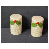 Collection of Decorative Plates, Coalport Bone China, Otagiri Salt and Pepper, and Caughley Mask-Head Jug