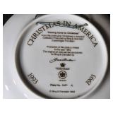 Collection of Decorative Plates, Coalport Bone China, Otagiri Salt and Pepper, and Caughley Mask-Head Jug