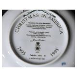 Collection of Decorative Plates, Coalport Bone China, Otagiri Salt and Pepper, and Caughley Mask-Head Jug