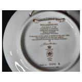 Collection of Decorative Plates, Coalport Bone China, Otagiri Salt and Pepper, and Caughley Mask-Head Jug