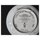 Collection of Decorative Plates, Coalport Bone China, Otagiri Salt and Pepper, and Caughley Mask-Head Jug