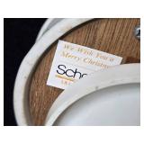 Christmas Holiday Decor Collection with Dreamscicles Figurine, Hello Cucumber Music Box, Santa Hat, and Party Supplies