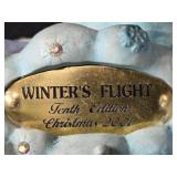 Christmas Holiday Decor Collection with Dreamscicles Figurine, Hello Cucumber Music Box, Santa Hat, and Party Supplies