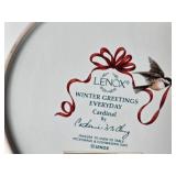 Holiday Decor Collection with Lenox Plate, Barbie Plate, Wreaths, and Disney Ornament