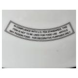 Set of Collectible Barbie Plates and Figurines Including Christmas Around the World, Snowbabies, and Dreamscicles