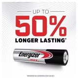 NEW 2 Packs of Energizer MAX AAA Alkaline Batteries (40 Batteries Per Pack)