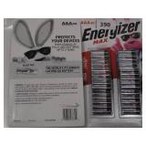 NEW 2 Packs of Energizer MAX AAA Alkaline Batteries (40 Batteries Per Pack)
