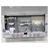 NEW M.M 3-Pc. Gourmet Kitchen Appliance Set Realistic Sounds and Lights, Includes Coffee Maker, Mixer and Toaster