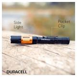 NEW Duracell 100 Lumen LED Pen Light  Ultra-Light Compact Design w/ 4 Modes and 2-AAA Batteries Included