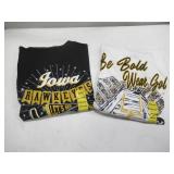 PAIR of 2 NEW Iowa Hawkeyes NCAA Men