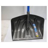 NEW Suncast 20" Steel Core Combo Snow Shovel and Pusher