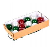 Vickerman 15 Satin Red-White-Green G50 Light on Green Wire, 10