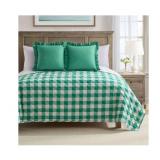 NEW Draper James 2-Pack Solid Ruffle Decorative Pillows - Green