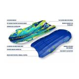 NEW Artikfun 2 Person Snow Sled, 50" - Blue