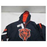 NEW NFL Team Apparel - NFL GridIron Primary Poly Fleece Pullover Hoodie - Chicago Bears - XL