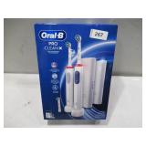 NEW Oral-B Pro Clean X Rechargeable Toothbrush, 2 Pack + 3 Brush Heads