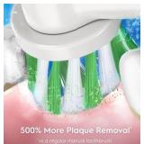 NEW Oral-B Pro Clean X Rechargeable Toothbrush, 2 Pack + 3 Brush Heads