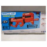 NEW Nerf Fortnite Compact SMG Dart Blaster - RED