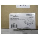 Belkin USB-C Dual Display Docking Station - Type-C, USB 3.2 Gen 1, Black