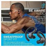 JLab JBuds Air Sport True Wireless Bluetooth Earbuds + Charging Case, Black, IP66 Sweat Resistance, Class 1 Bluetooth 5.0 Connection, 3 EQ Sound Settings