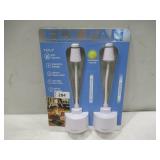 NEW Tech Squared Fly Fan with Built-In Power Banks, 2 Pack White