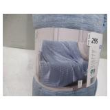 NEW Hudson & Main Cooling Throw Blanket 60" x 70" - Blue