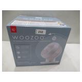 NEW Woozoo 360 Degree Oscillating Personal Fan, White