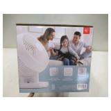 NEW Woozoo 360 Degree Oscillating Personal Fan, White