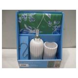 NEW Draper James 15-Piece Bath Set - Green